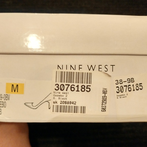 Nine West Gazebo 2 Purple Canvas Stiletto Pumps - Picture 7 of 7